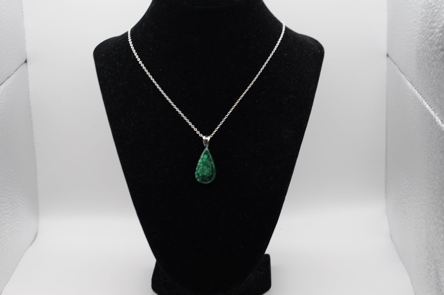 Malachite Pendant Necklace