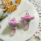 Mushroom Earrings: Click Drop Down For Different Styles