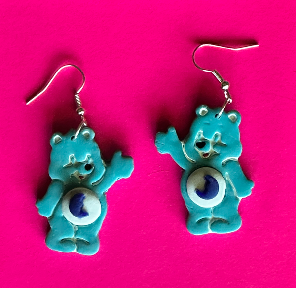 Carebear Clay Earrings