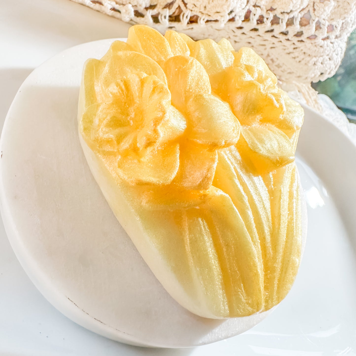 Daffodils: Goat Milk Hemp Soap