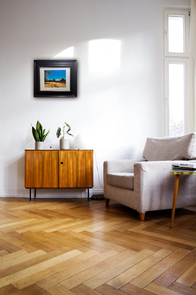 The Road Less Traveled: Framed Print