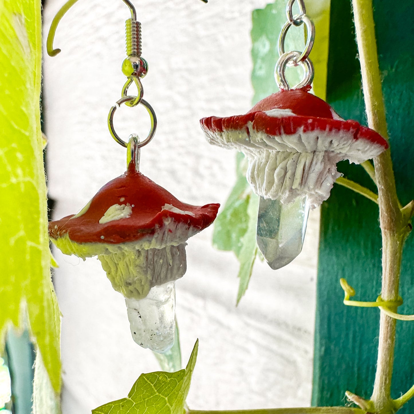 Mushroom Earrings: Click Drop Down For Different Styles