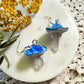 Mushroom Earrings: Click Drop Down For Different Styles