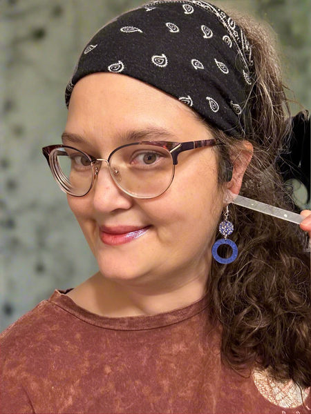 Leopard Luxe Dangles