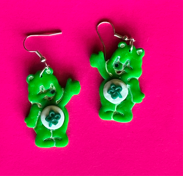 Carebear Clay Earrings