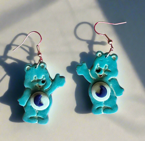 Carebear Clay Earrings