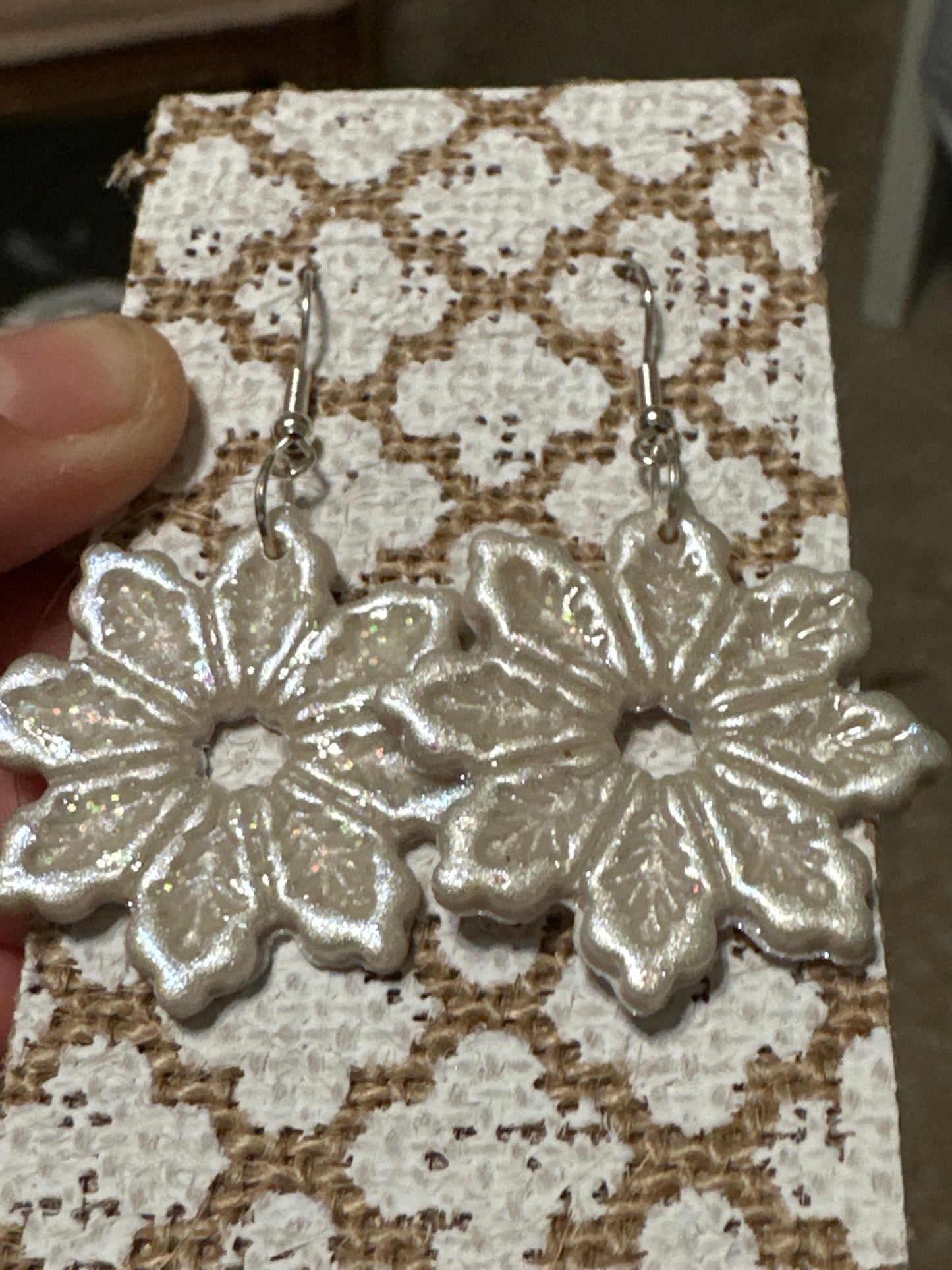 Christmas Clay Earrings