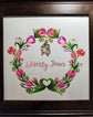 Custom Watercolor: Baby Namesake Wreath or Monogram
