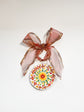 Painted Wood Slice Ornaments