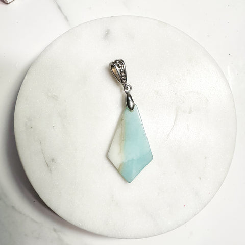 Amazonite Pendant Necklace