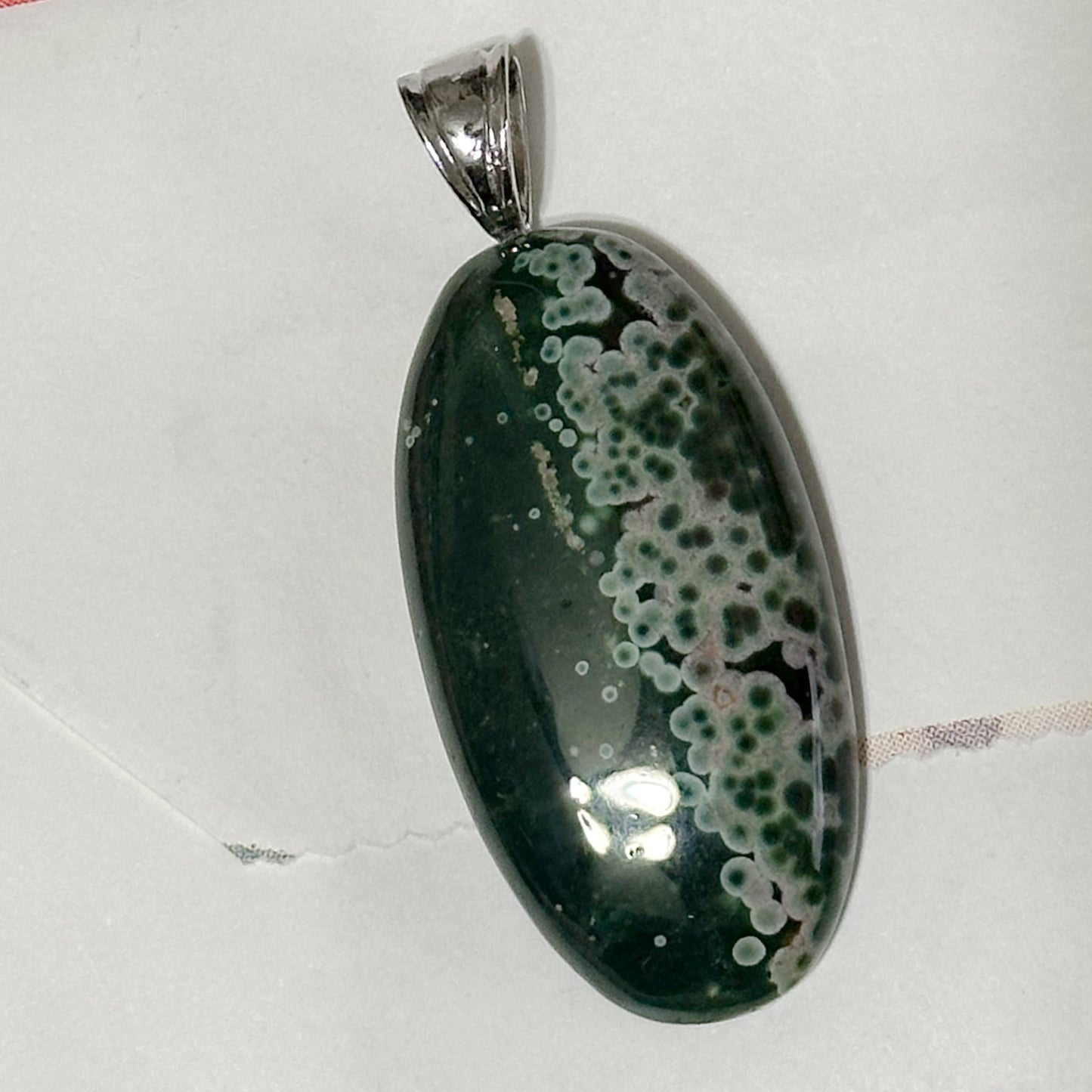 Ocean Jasper Pendant Necklace