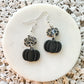 Pumpkin Dangles and Hoops: Click Drop Down For Different Styles