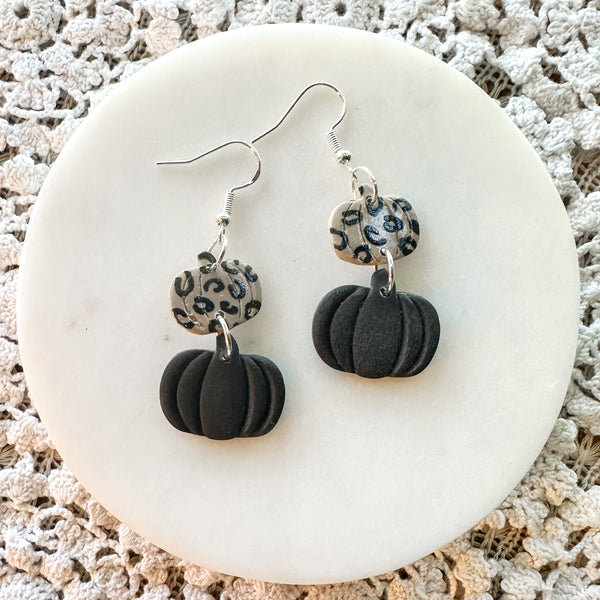 Pumpkin Dangles and Hoops