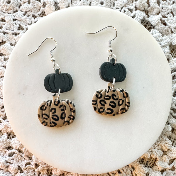 Pumpkin Dangles and Hoops