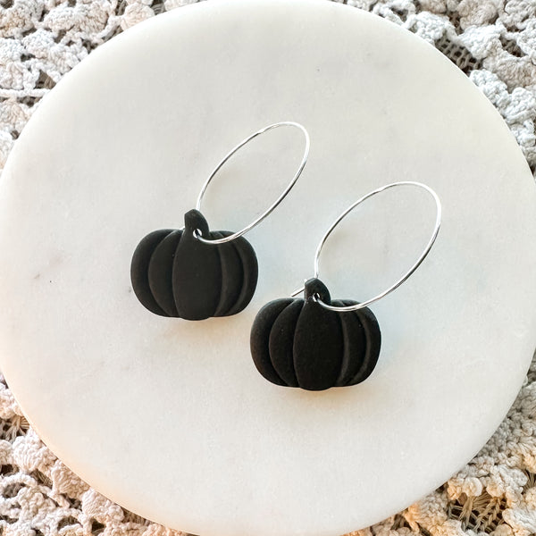 Pumpkin Dangles and Hoops