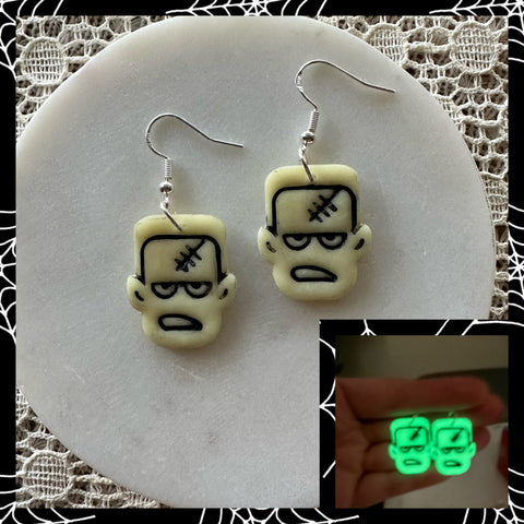 Glow in the Dark Frankenstein Dangles