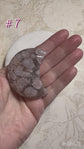 Flower Blossom Agate Moon Palm Stones (Batch 2)