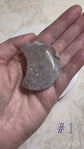 Flower Blossom Agate Moon Palm Stones