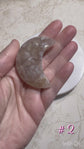 Flower Blossom Agate Moon Palm Stones