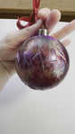 Rainbow: Set of 12 Alcohol Ink Aura Ornaments