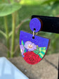 Retro Floral Postbacks: Click Drop Down For Different Styles