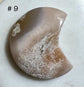 Flower Blossom Agate Moon Palm Stones (Batch 2)