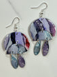 Sunset & Twilight: Moonbow Drops & Moon Phase Earrings (Silver)