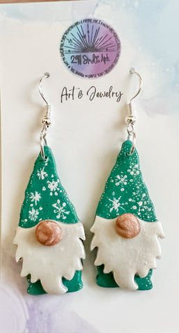 Christmas Clay Earrings