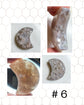 Flower Blossom Agate Moon Palm Stones