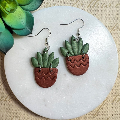 Succulent & Cacti Earrings