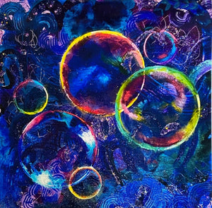 The Idea of Love (Bubbles) Art Print
