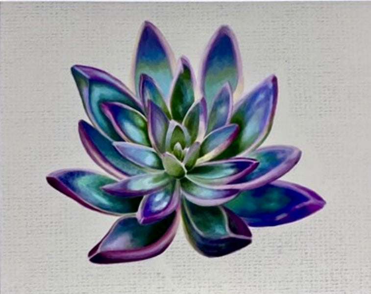 Lotus Succulent: Color Photo Print