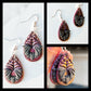 Spooky Bat Color Shift Earrings