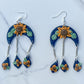 Saved By Grace Sunflower Rain Drop Earrings