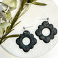 Scallop Daisy Dangle Earrings