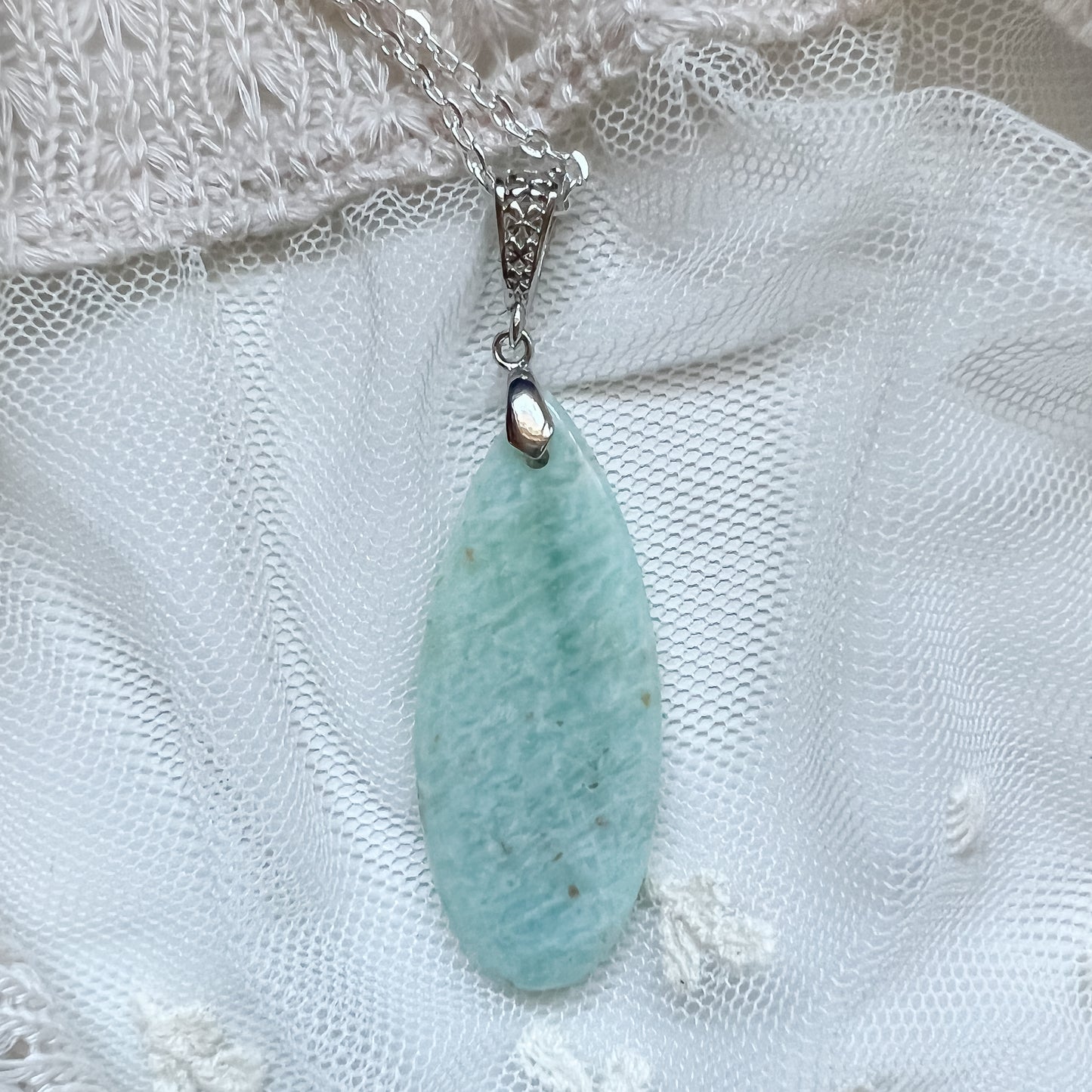 Genuine Hemamorphite Pendant Necklaces