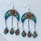 Saved By Grace Sunflower Rain Drop Earrings