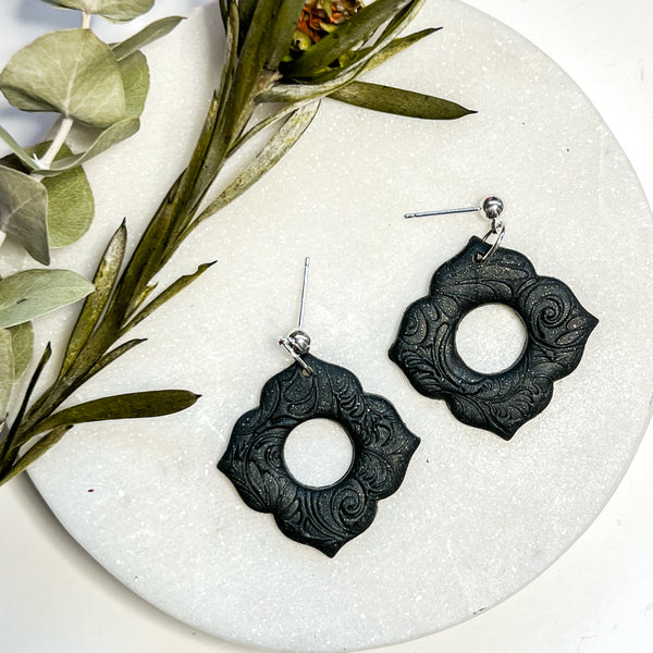 Moroccan Flower Dangle Earrings