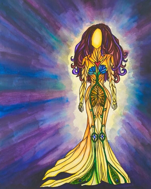 My Body Is A Temple, Color Photo Print